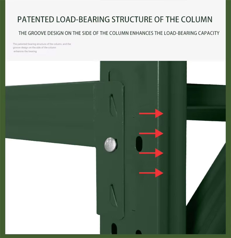Shelf structure detail 4