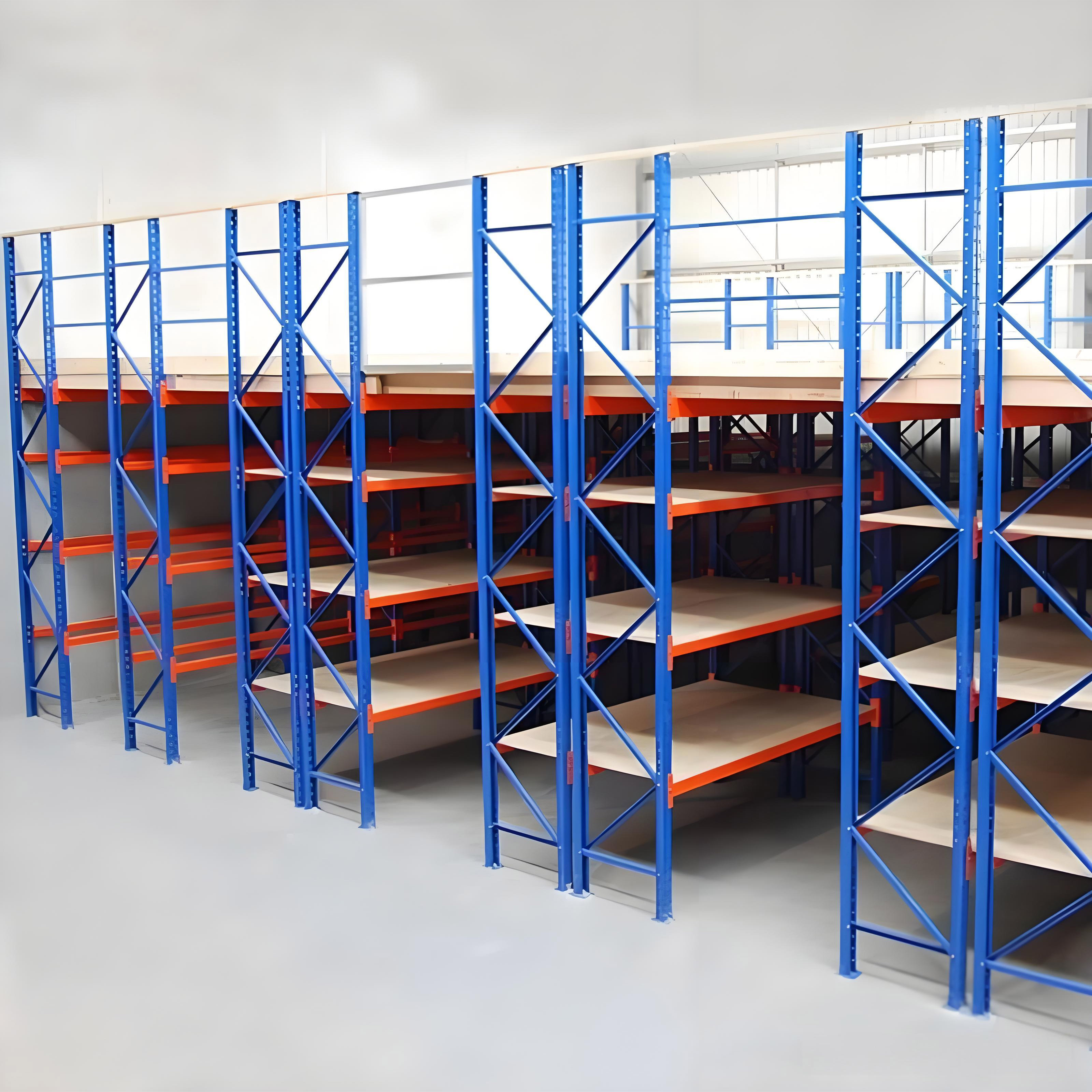 Industrial Structure Platform Warehouse Steel Shelving System with Corrosion Protection Mezzanine Racking