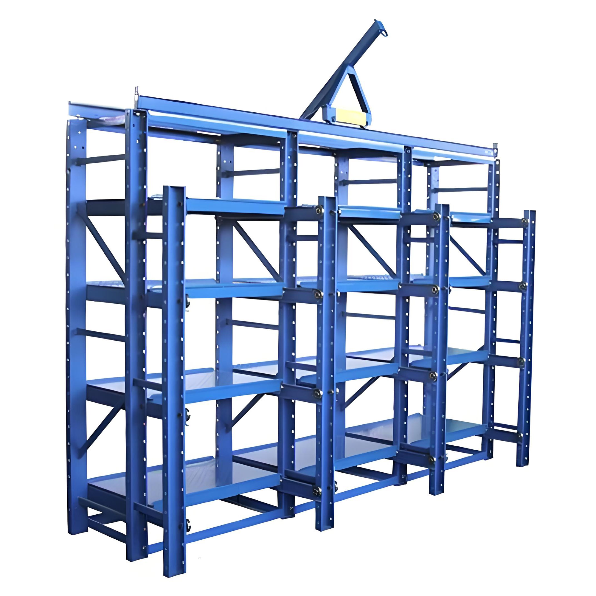 Customized Size Heavy Duty Steel Mold Rack Storage with Corrosion Protection Drawer Mould Racking System garage shelving