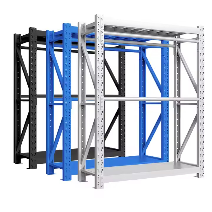 Wholesale Warehouse Clothing Rack Factory Display Stand for Garment Storage Simple Floor-Standing Hanging Rod Shelving Rack