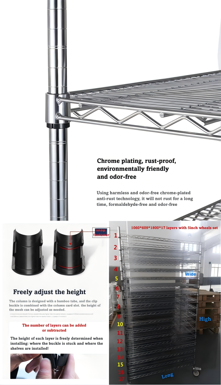 Adjustable Metal Shelving