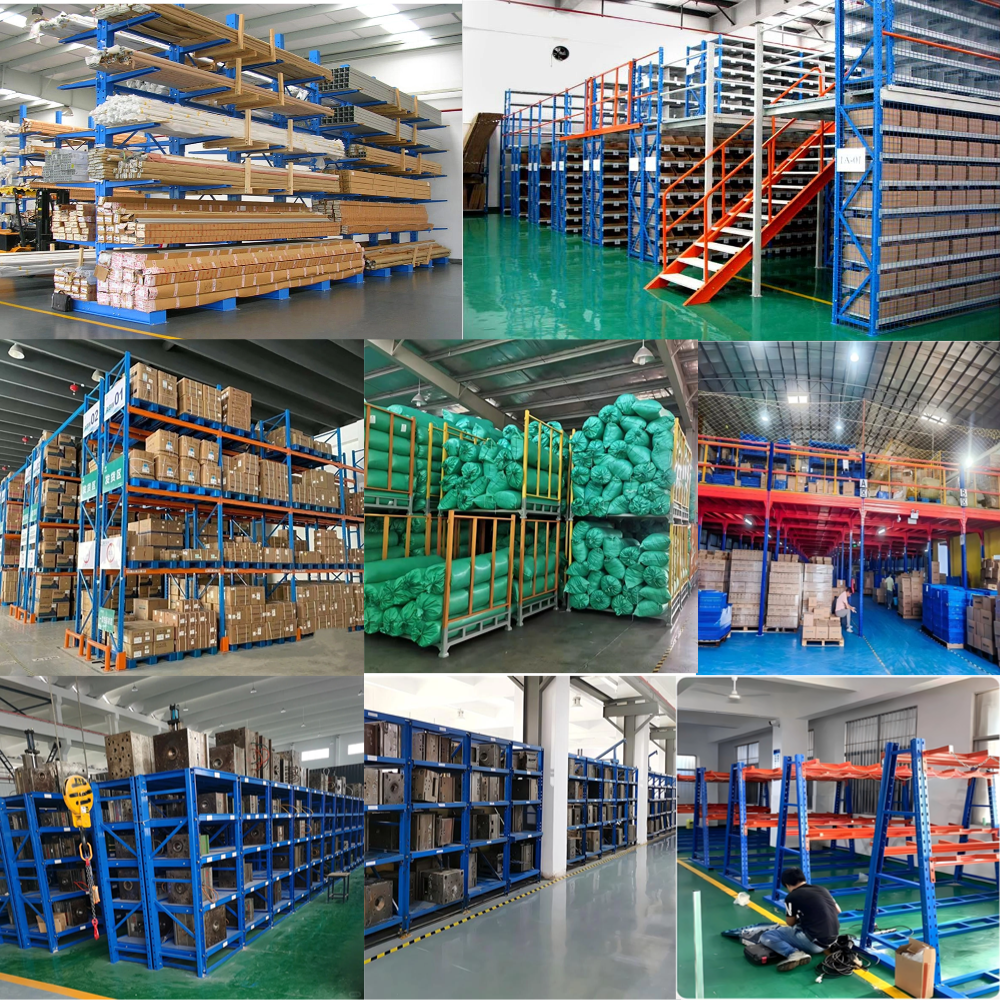 Customized Heavy-Duty 5-Layer Industrial Pallet Rack System Steel Warehouse Storage Shelf with Metal Shelving Industrial Rack