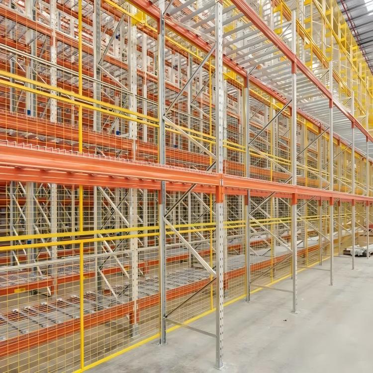 Blue and orange heavy duty rack color option