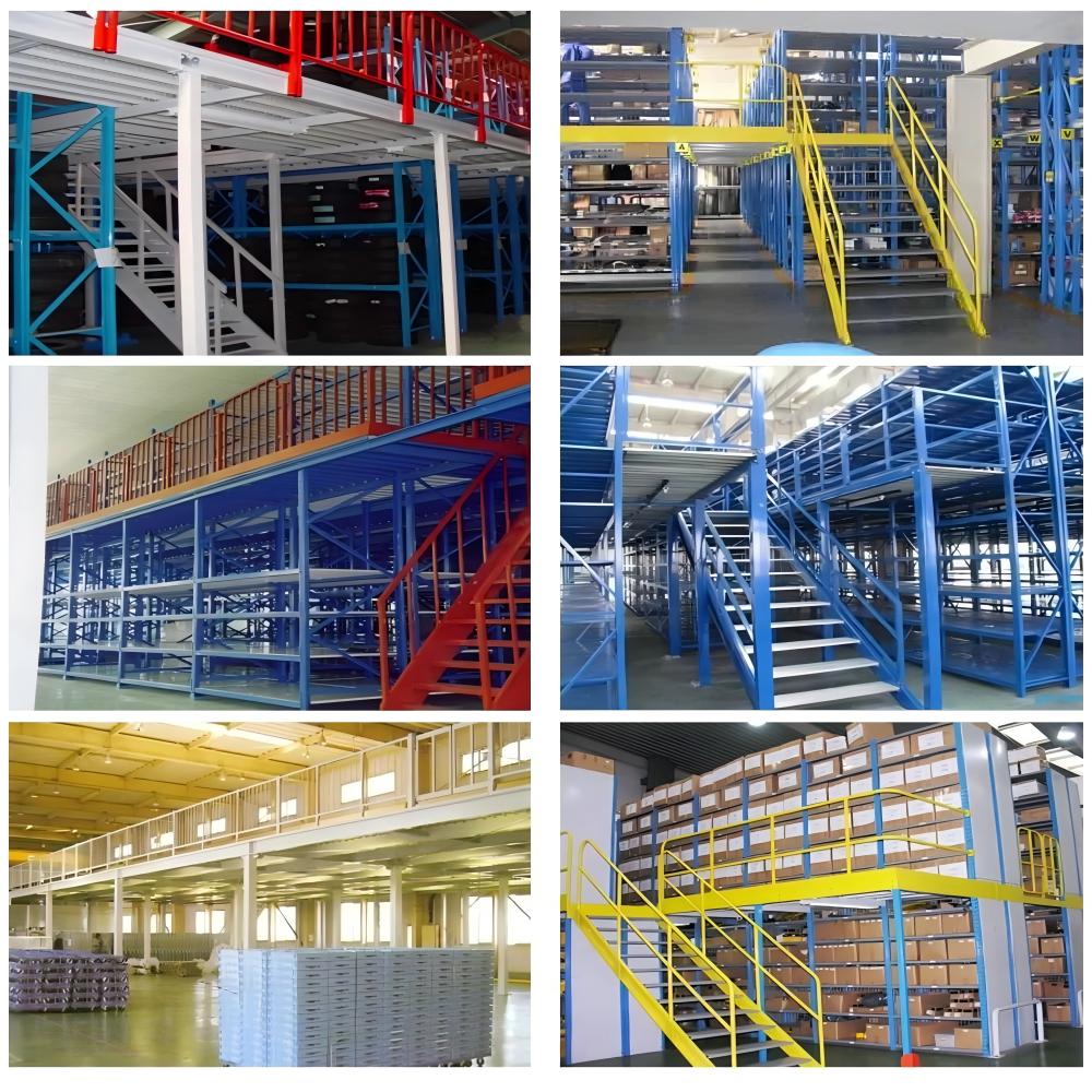 Steel Industry Mezzanine Frame Platform Warehouse Equipment Mezzanine Platform Steel Warehouse Shelf Mezzanine