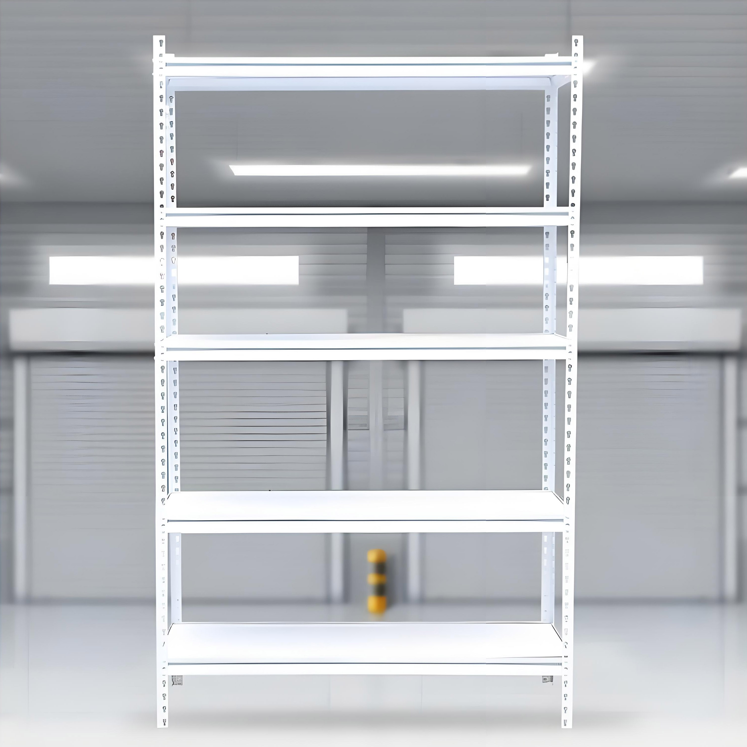Industrial 5-Layer Steel Calabash Rack Corrosion Protected Metal Pallet Racking for Warehouses garage shelving