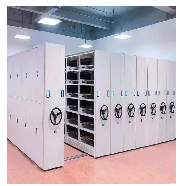 High-density Mobile Shelf Archive Filing Cabinet Dense Rack Mobile Compaction Machine Storage System Filing Compaction Machine