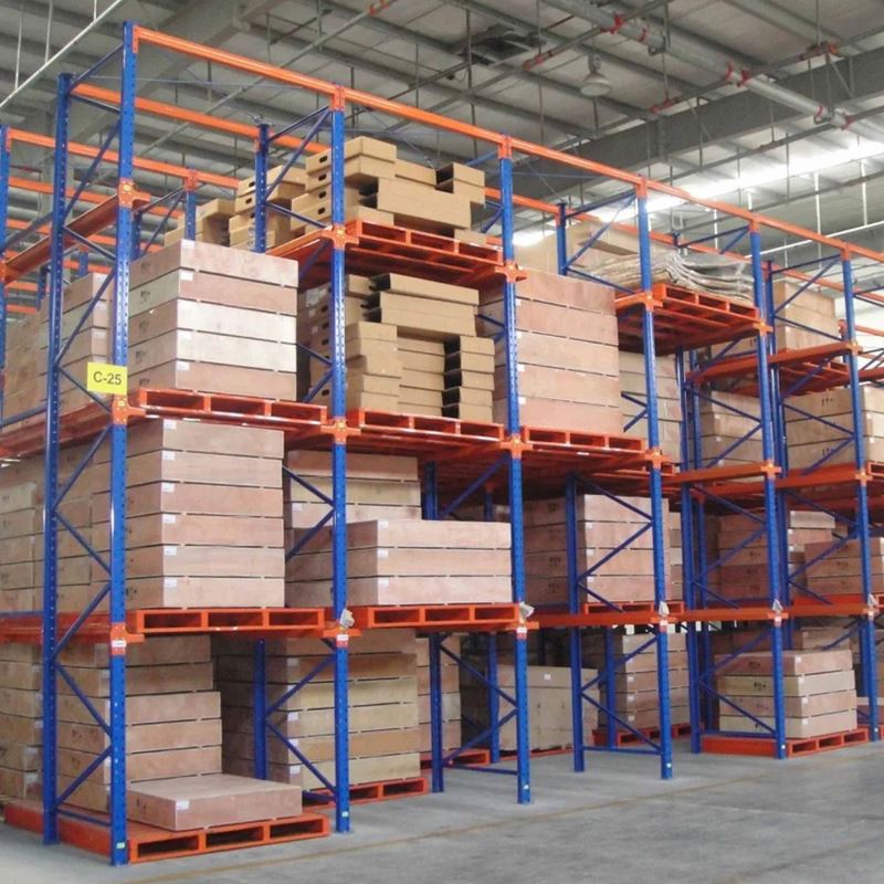 High Density Drive-In Anti-Corrosion Racking System Space Saving Industrial Warehouse Storage Pallet Rack