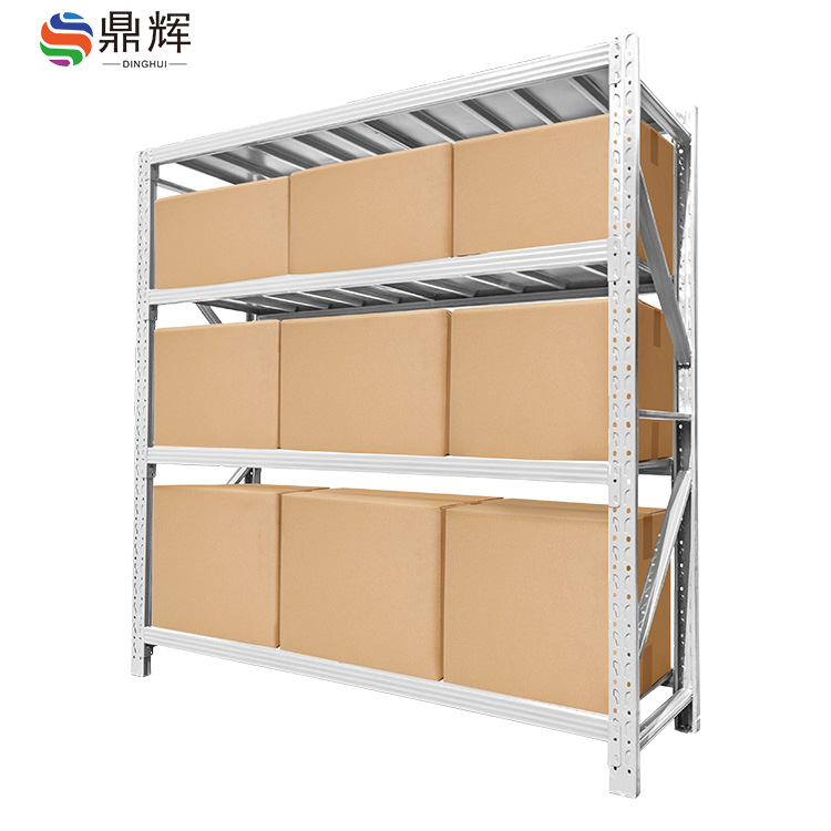 Steel Boltless Pallet Racking System with Display Rack for Warehouse & Garage Storage 4-Layer Corrosion Protection
