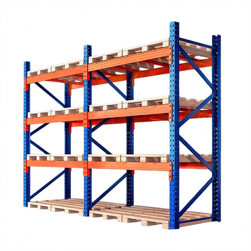 Reliable Heavy Duty Anti-Rust Pallet Racking System Customizable Industrial Warehouse Storage Rack For Logistics