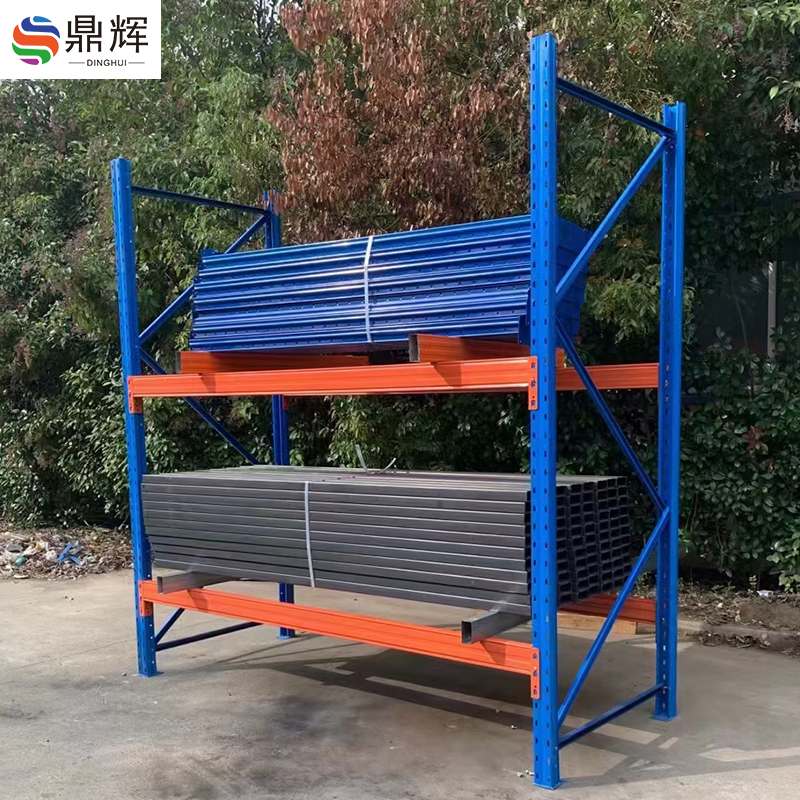 Heavy Duty Selective Pallet Rack Storage Solution for Garage Tire Storage Cold Rolled Steel Corrosion Protection Boltless