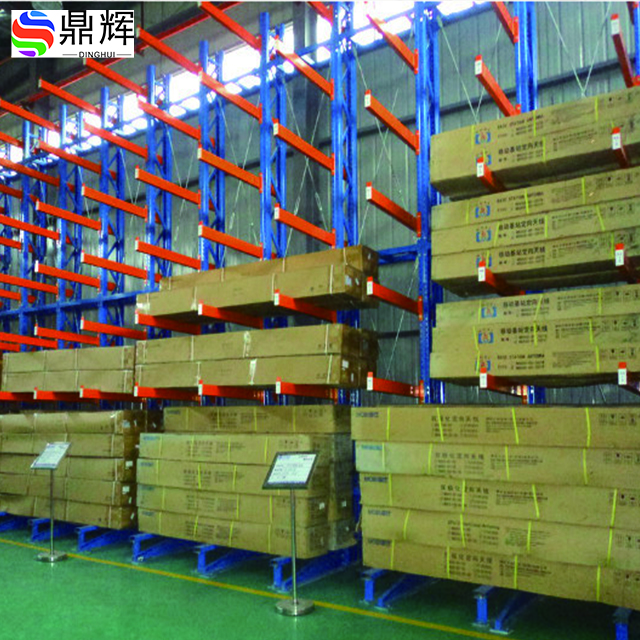 Warehouse Standard Heavy-duty Sheet Metal Storage Cantilever Frame, Metal Cantilever Storage Rack, Steel Tube Frame