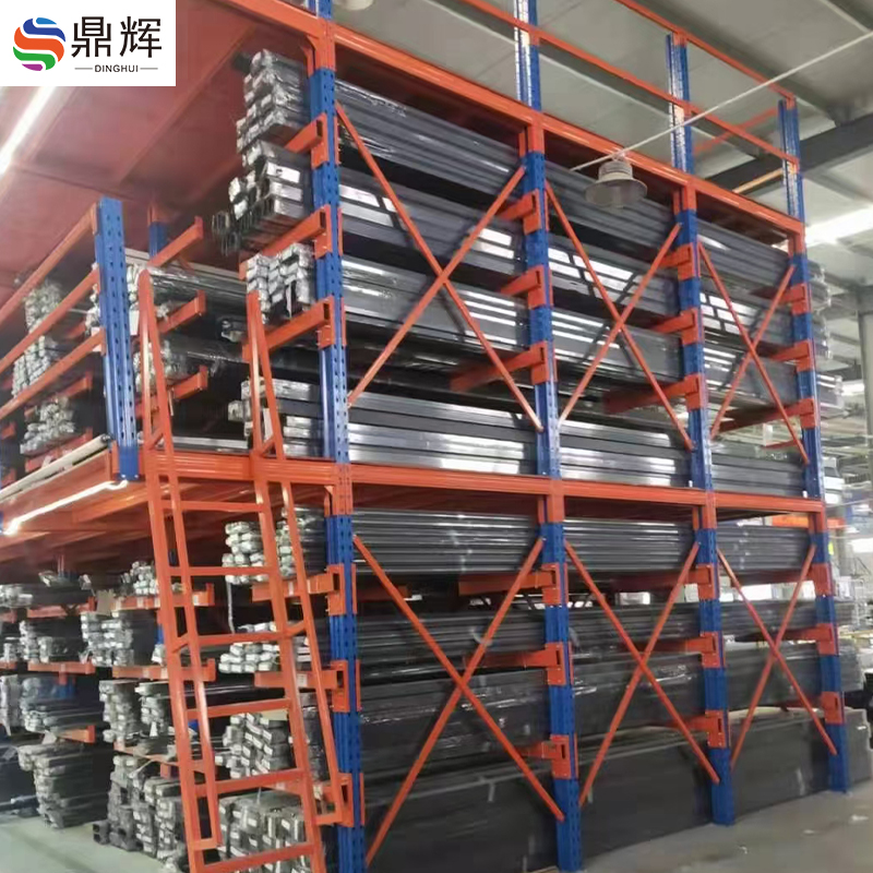 Customized Steel Double Side Industrial Cantilever Shelf Warehouse Heavy Duty Cantilever Racking System
