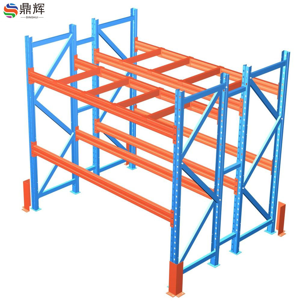 Heavy Duty Selective Pallet Rack Storage Solution for Garage Tire Storage Cold Rolled Steel Corrosion Protection Boltless