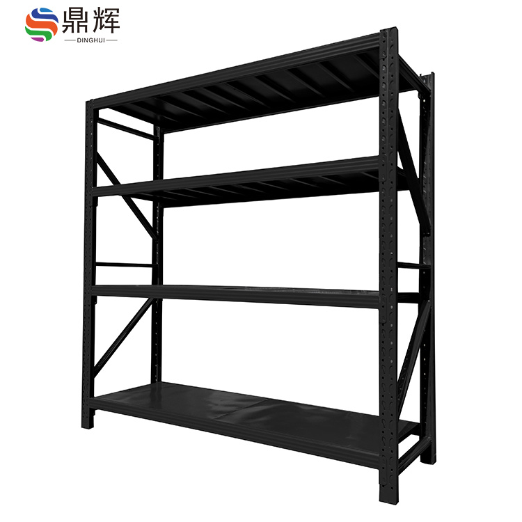 Medium Duty Durable Boltless Cold Rolled Steel Multi-Level Storage Racks Industrial Garage Warehouse Equipment Corrosion
