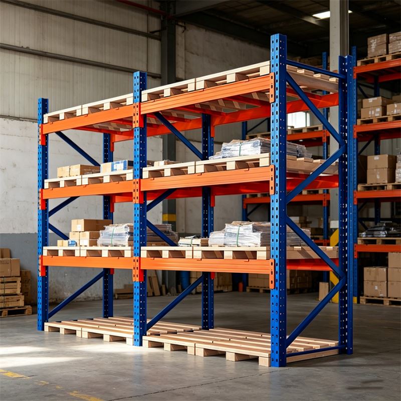 Heavy Duty Detachable Industrial Pallet Racking Warehouse Storage Rack Selective Steel Shelving System