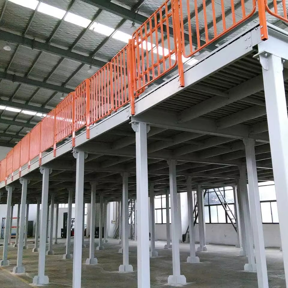 Customizable Multi-Level Powder Coated Steel Mezzanine Platform High Space 5000KG Boltless Light Duty Rack Corrosion Protection