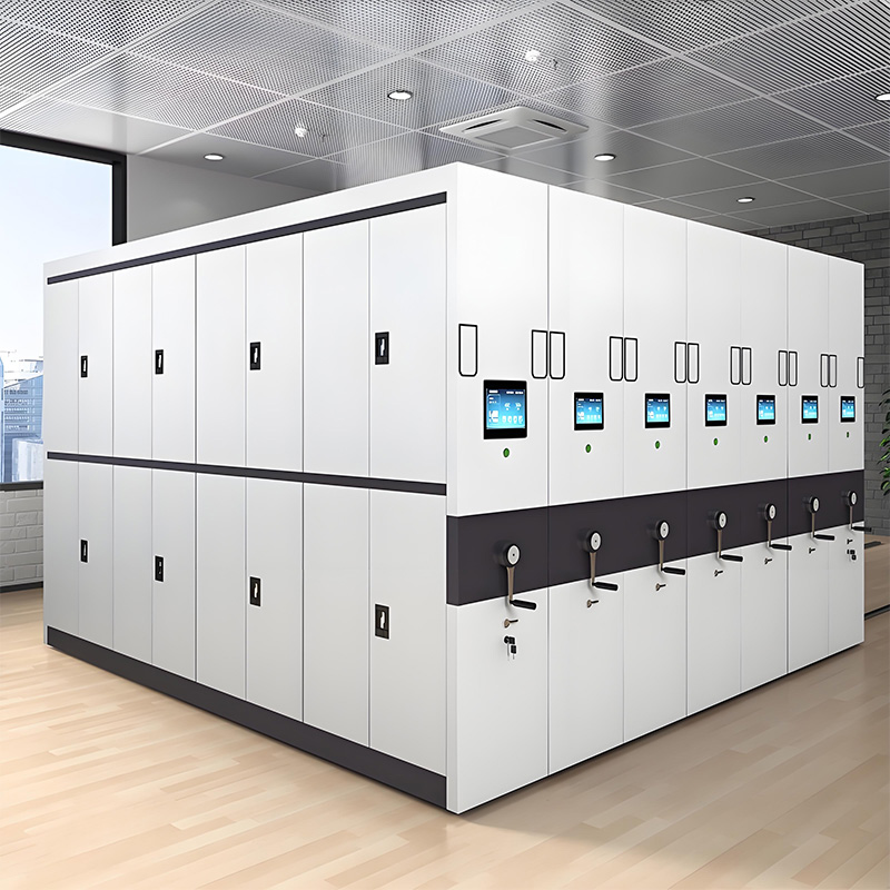 High-density Mobile Shelf Archive Filing Cabinet Dense Rack Mobile Compaction Machine Storage System Filing Compaction Machine