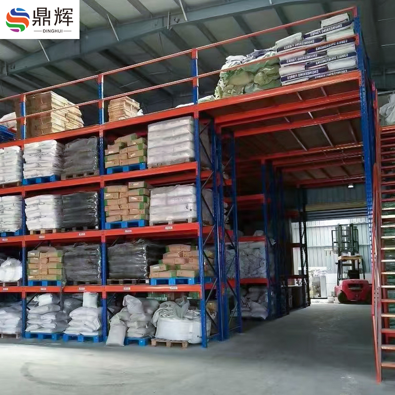 Wholesale Price of Custom-made Inclined Ladder Shelves, Mezzanine Floor Shelves, and Industrial Loft Platforms garage shelving
