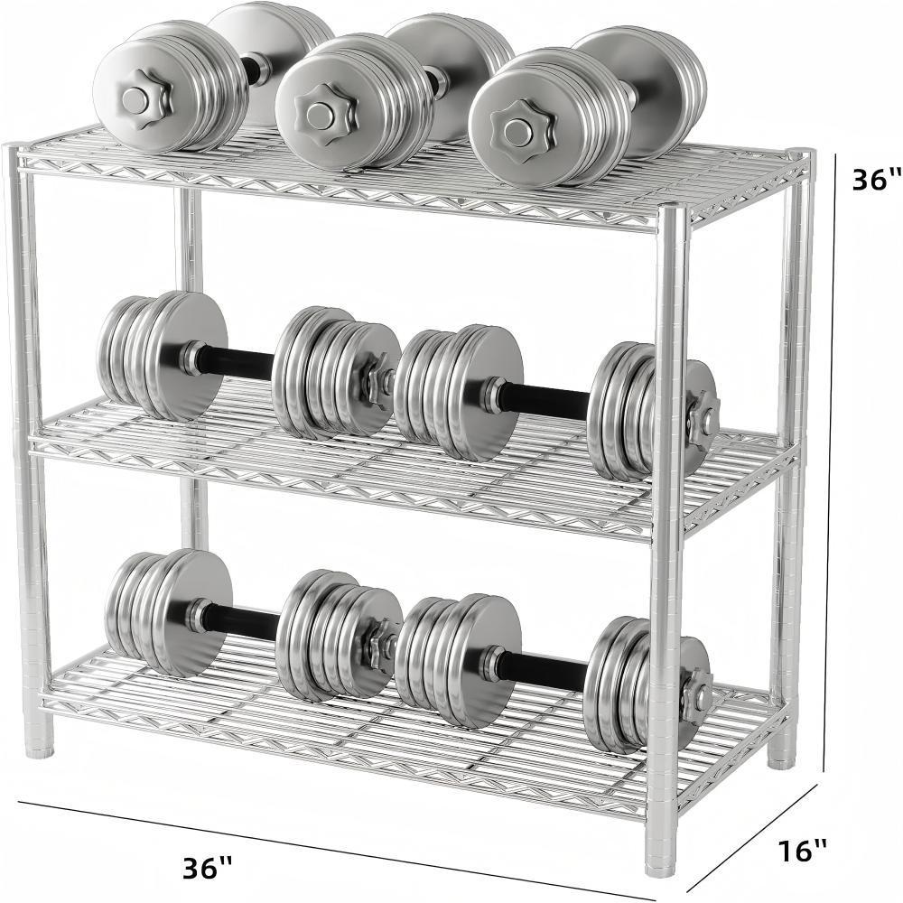 Durable 4-Layer Galvanized Wire Metal Shelf Kit Corrosion Protection Selective Pallet Rack for Warehouse Storage Carton Packing