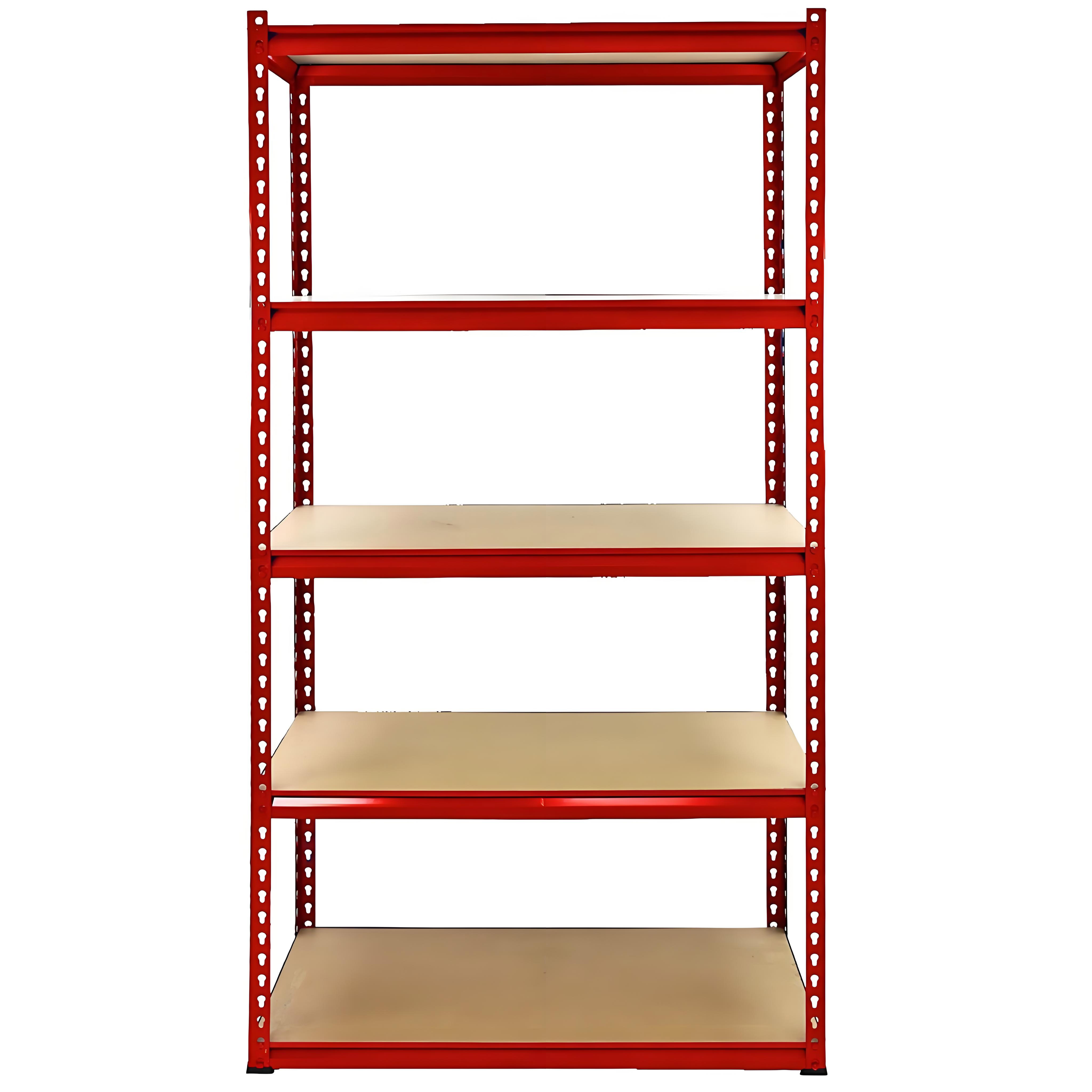 5-layer Adjustable Steel Gourd-hole Storage Rack with Anti-corrosion Function, Suitable for Bulk Orders
