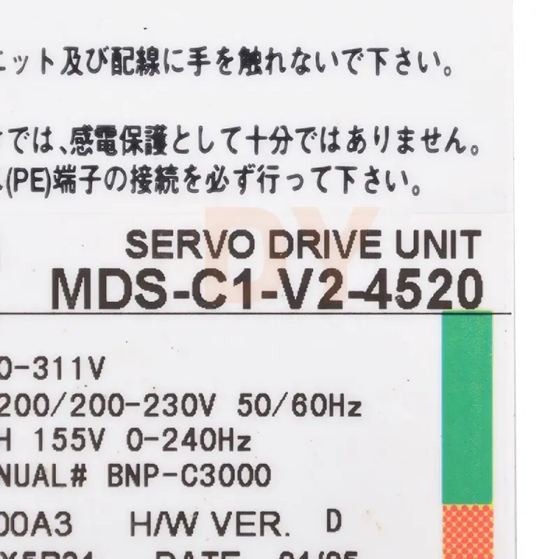 Wholesale Mitsubishi Servo Drive Unit 2-Axis Servo Drive MDS-C1-V2-4520 Service, Suppliers