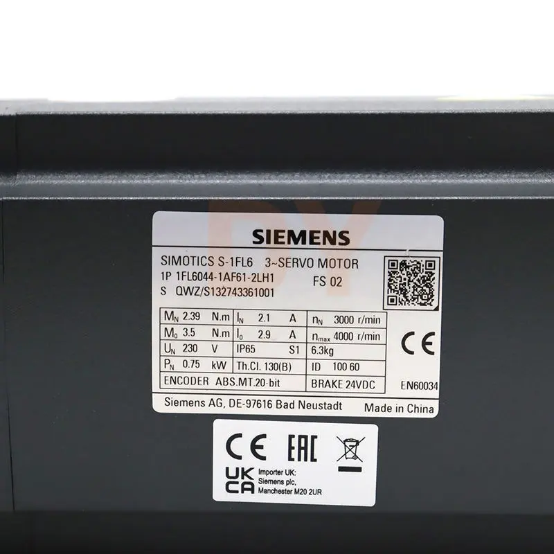 Discount Siemens 1FL6044-1AF61-2LH1 SIMOTICS AC Servo motor Product, Suppliers