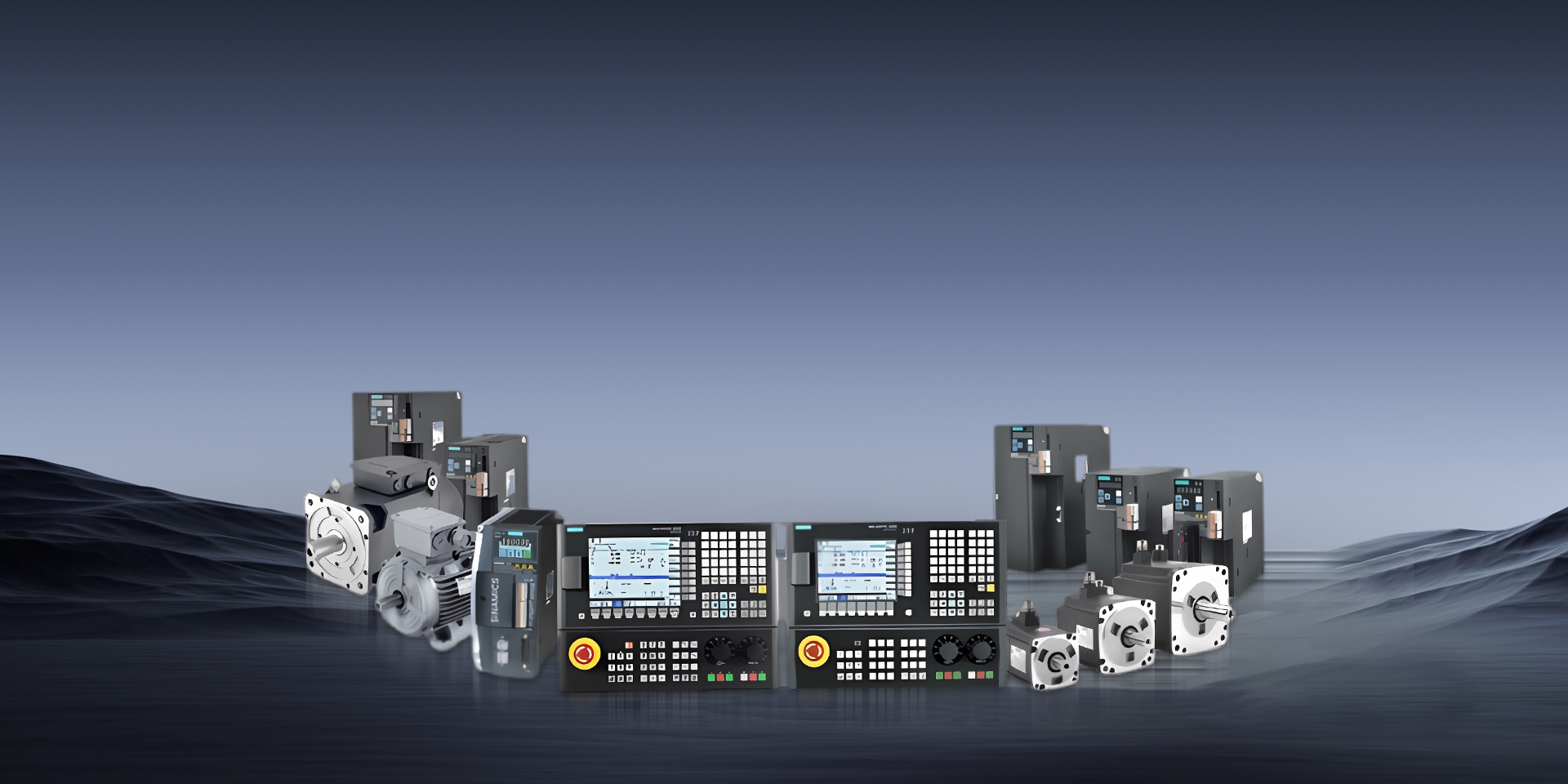 CNC machine tool spare parts from global controller brands supplied by DingYan Machinery