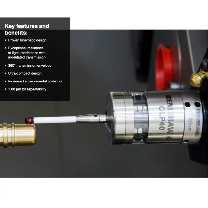 Discount Miniature trigger optical machine tool probes Renishaw OMP40-2 Products, Service