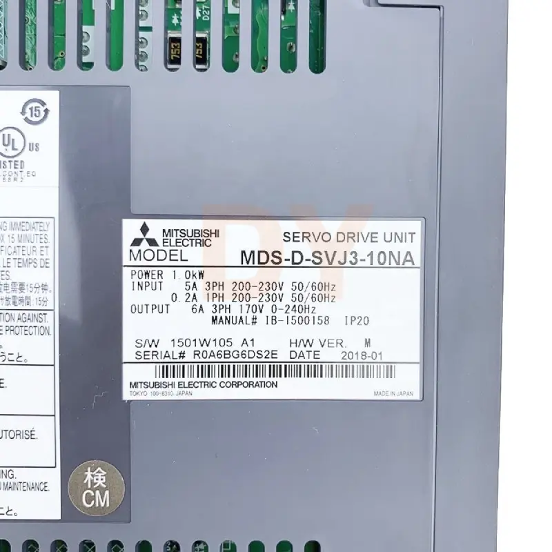 Wholesale Mitsubishi Servo Drive Single-Axis AC Servo Drive MDS-D-SVJ3-10NA for Mazak machine Products, Service