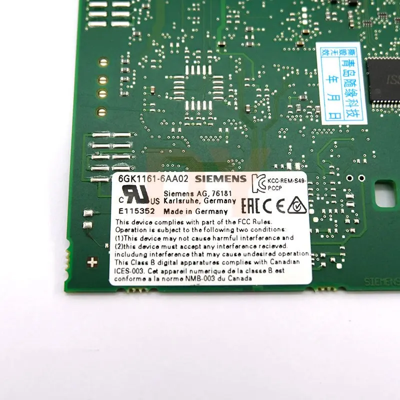 Discount Siemens Communications Processor Card Model 6GK1161-6AA02 Service, Supplier