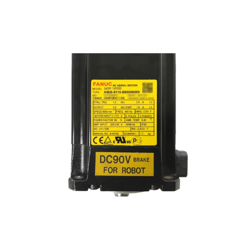 Discount FANUC A06B-0116-B855#0059 Servo Motor Original in Stock Product, Suppliers