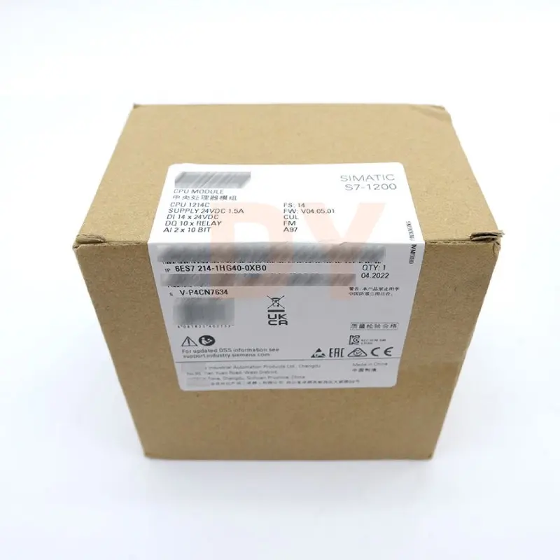 Discount Siemens 6ES7214-1HG40-0XB0 PLC CPU for Use with SIMATIC S7-1200 Series Service, Supplier