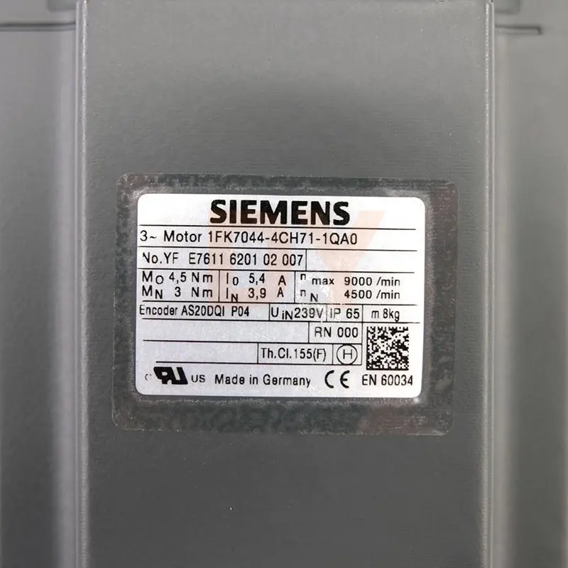 Discount Siemens 1FK7044-4CH71-1QA0 High-dynamic (HD) Synchronous Servo Motor Product, Supplier