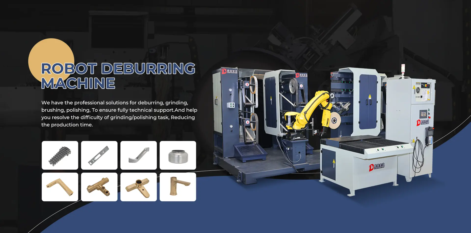 DingZhu robotic grinding and polishing automation system