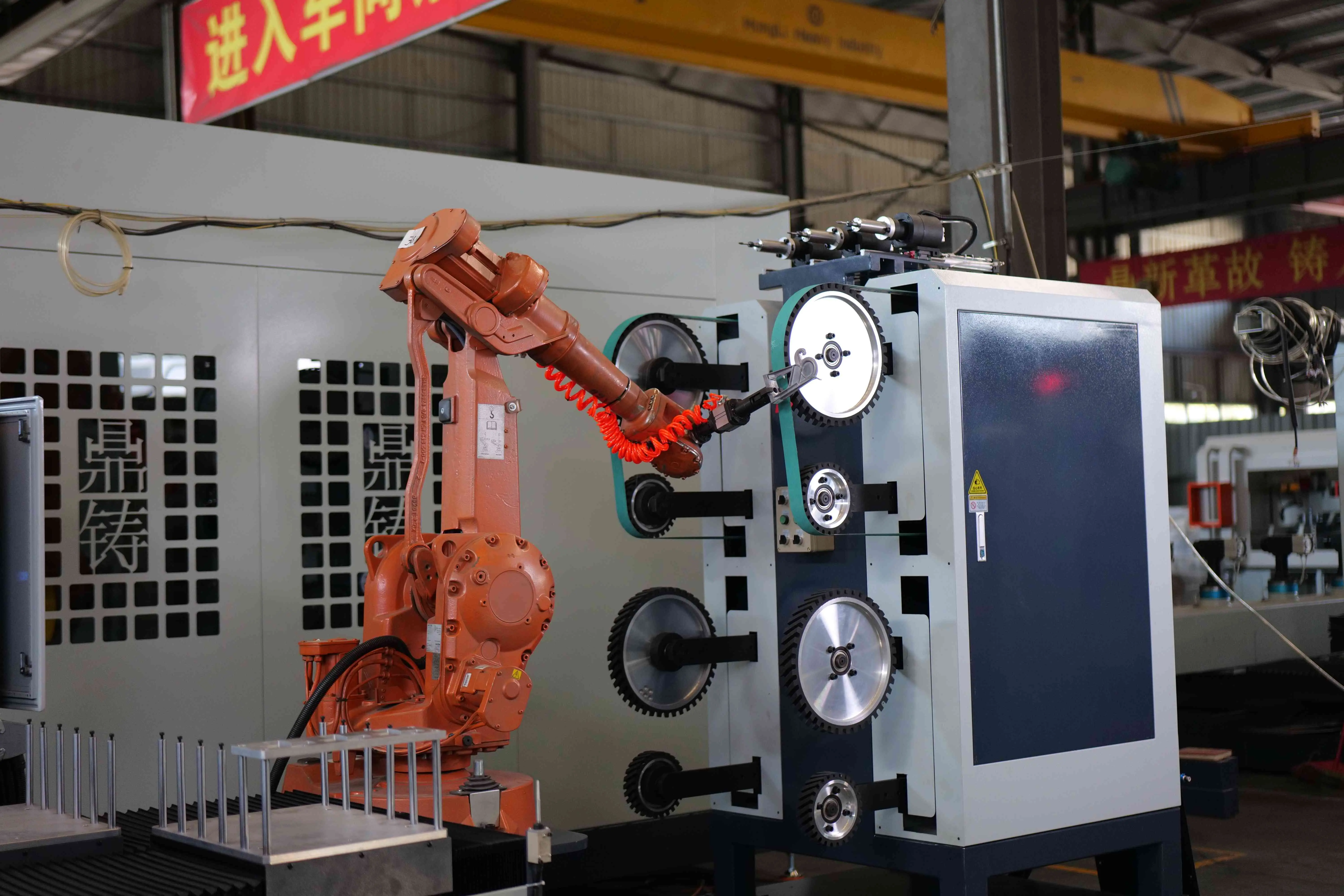 China Stainless steel aluminum alloy zinc alloy metal grinding and polishing machine Factories, Exporters