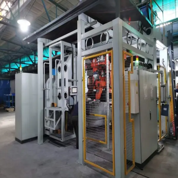 brass faucet casting machine
