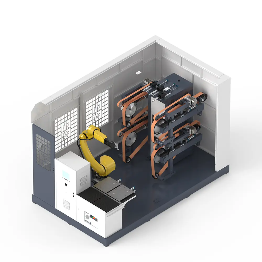 China Industrial Grinding Robot Machine Versatile Deburring Machine for Machinery Parts Automotive Spare Parts Production Supplier, Service