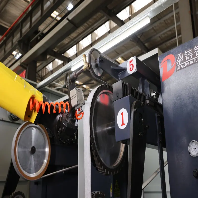 China Robots for grinding Robotic Cell Grinding Machine With  Rotary Feeding Table Supplier, Exporters