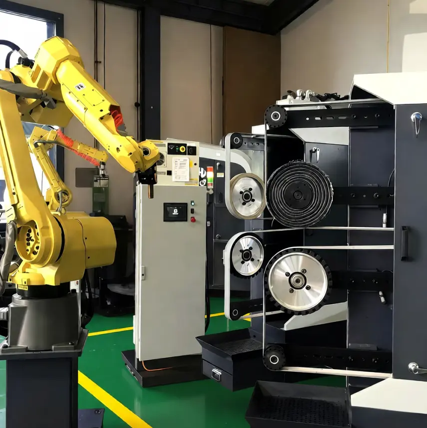 China CNC Robotic Grinding Machine for Hardware Parts Manufacturer, Supplier