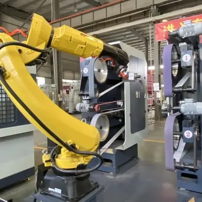 Wholesale Intelligent Metal Casting Grinder Polisher Machine System Manufacturer, Service
