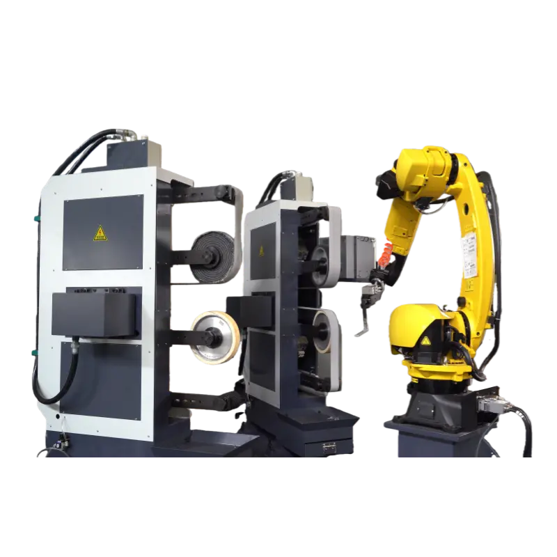 Wholesale Flexible Robotic Finishing System for Metal Castings Grinding Polishing and Deburring Automation Solution Manufacturers, Exporter