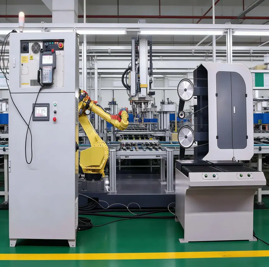 China Metal Parts Surface Grinding Robot Manufacturers, Factories