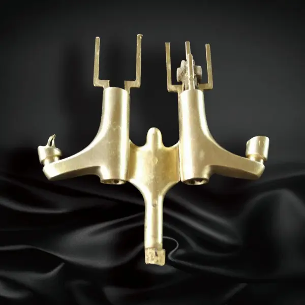 Brass valve mold component