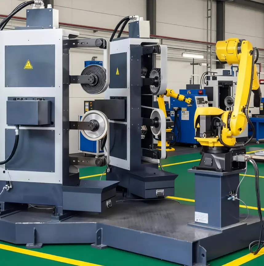 China Automatic Polishing Robot Cell for Metal Surface Finishing Supplier, Suppliers