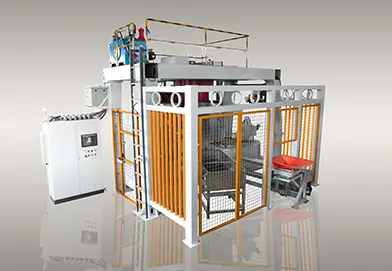 Automated casting machine for high-volume foundry production lines