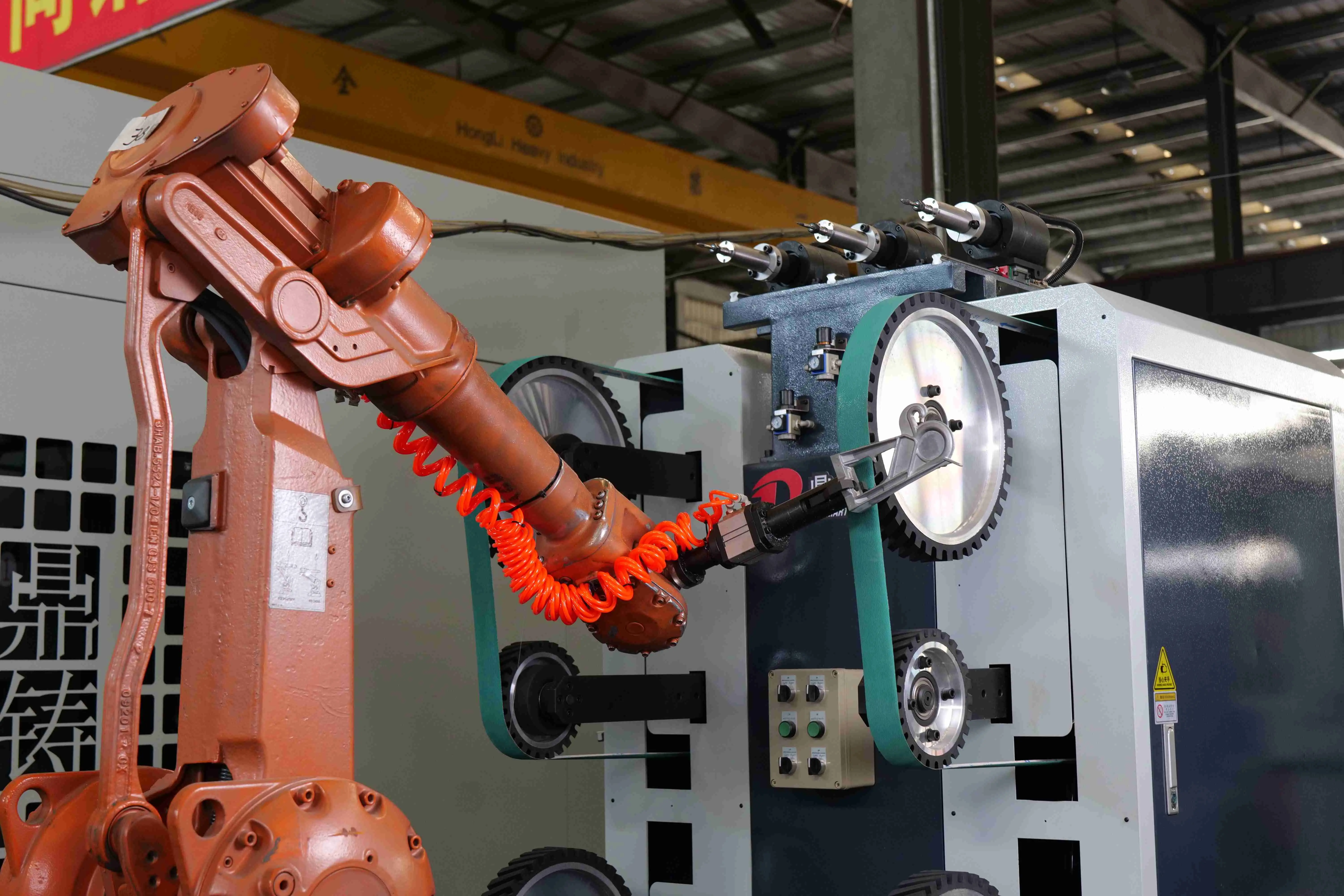 China Automatic Polishing Robot Cell for Metal Surface Finishing Supplier, Suppliers