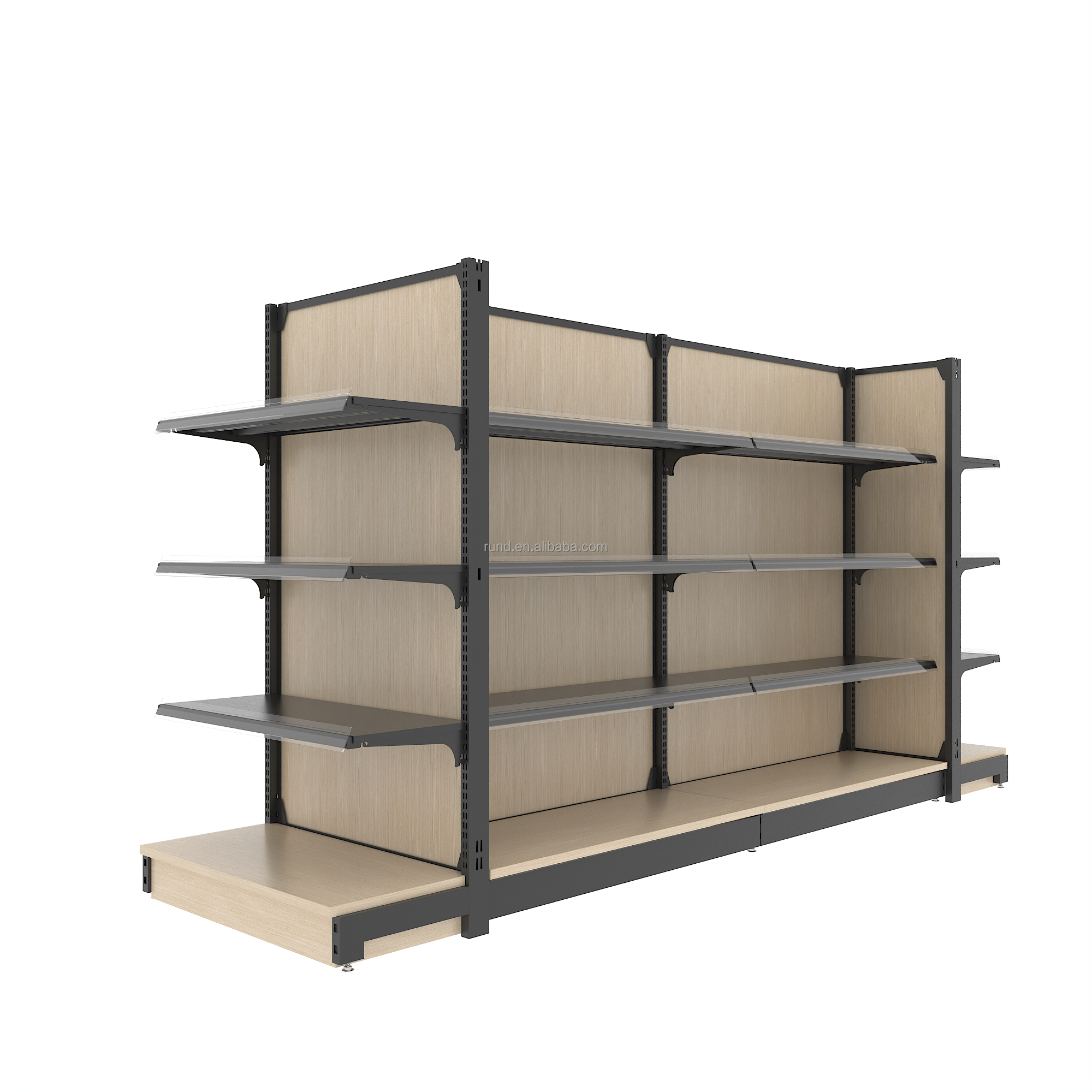 Rack Daily Necessities, Grain and Oil, Department Stores, Steel and Wood Shelves, Display Racks, Shopping Mall Shelves
