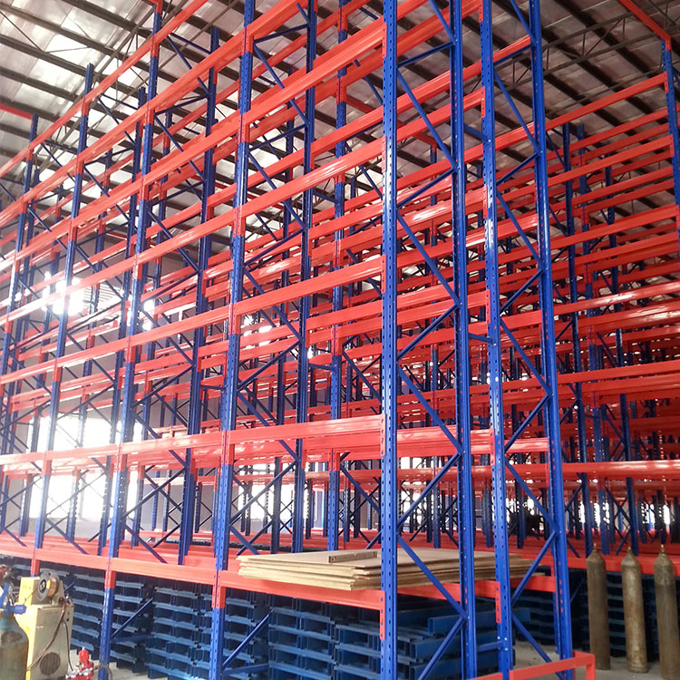Shibang Heavy Duty Steel Warehouse Storage Rack 5-Layer Garage Stacking Shelf Corrosion Protection Multi-Layered for Efficient