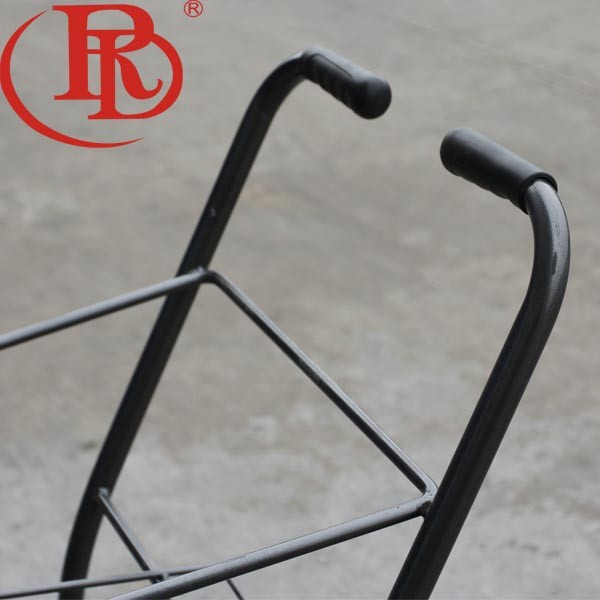 Convenience Store & Supermarket Dual-Layer Shopping Cart with Wheels Household Double-Tiered Trolley for Mall Shopping