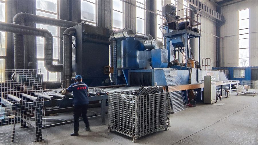 Shot-blasting surface preparation